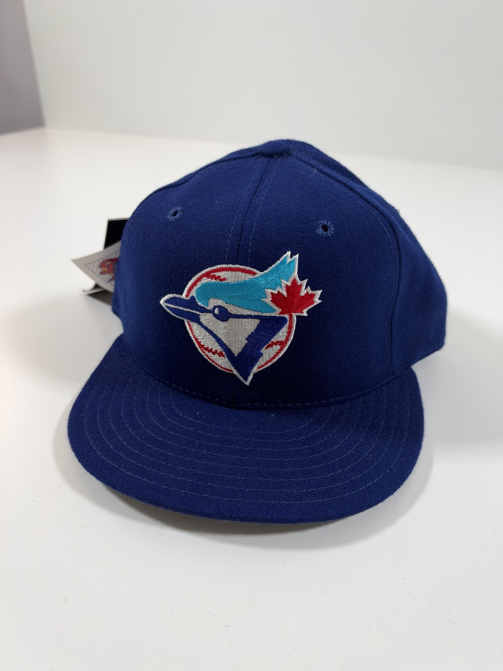 VTG Toronto Blue Jays Wool Hat Cap Fitted Mens 7 7/8 MLB Baseball New Era 5950